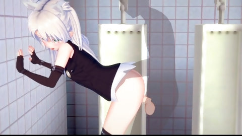 Sims's Bathroom Prank - Azur Lane -...