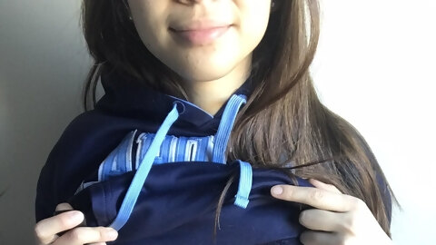 This is what I’m hiding under my baggy...