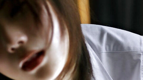 Japanese teen Hina Tachibana sinks her...