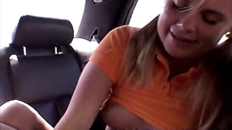 Little Summer nipples playing and sucks on...