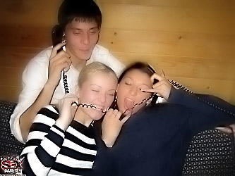 A trap for sexy bimbo girls