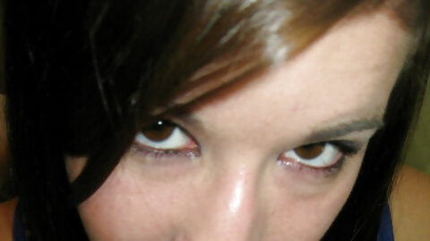 Inked amateur teen touches her hot pussy...