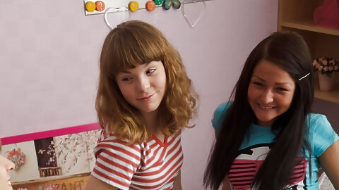 Aglaya & Ilina get drunk before...